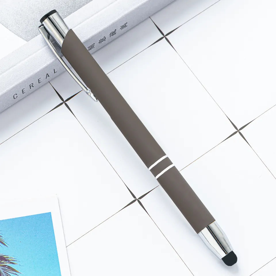 Taupe coulor soft touch pen