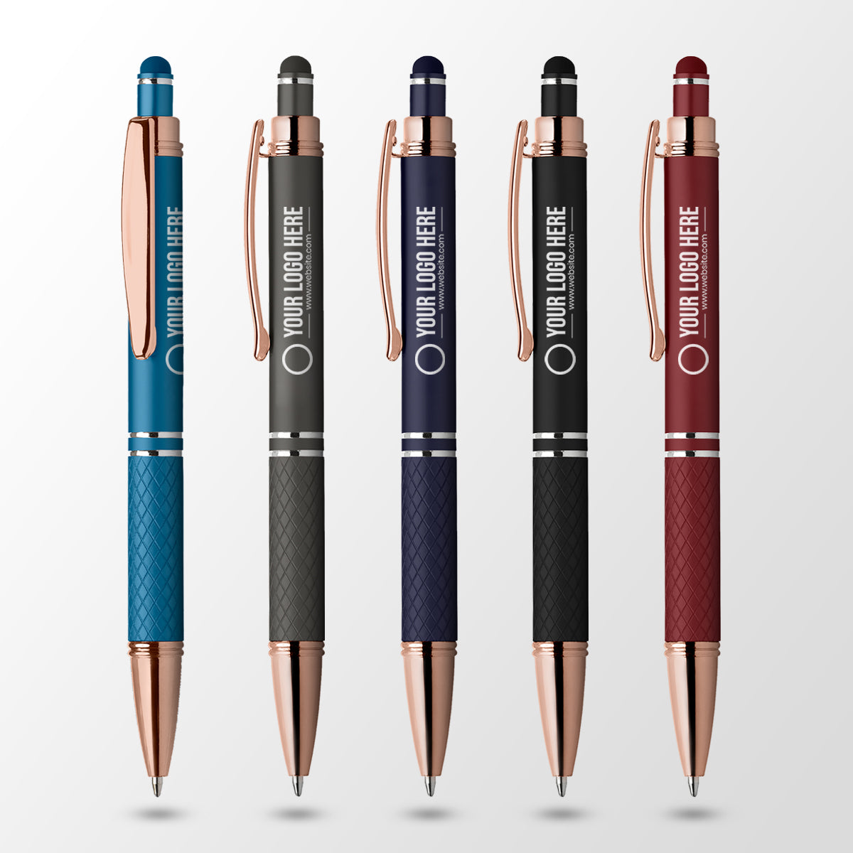 Rose Gold Deloris Soft Touch Pen