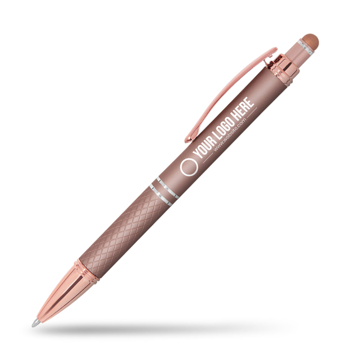 rose gold colour pen