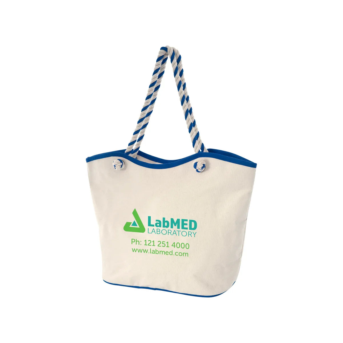 Full Color Maui Laminated 8 oz. Cotton Tote Bag