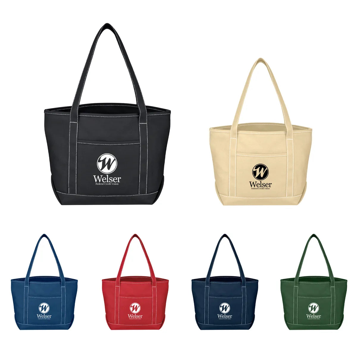 Medium Cotton Canvas Yacht Tote