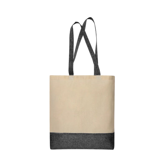 Two-Tone Unity 5 oz. Recycled Cotton Tote Bag