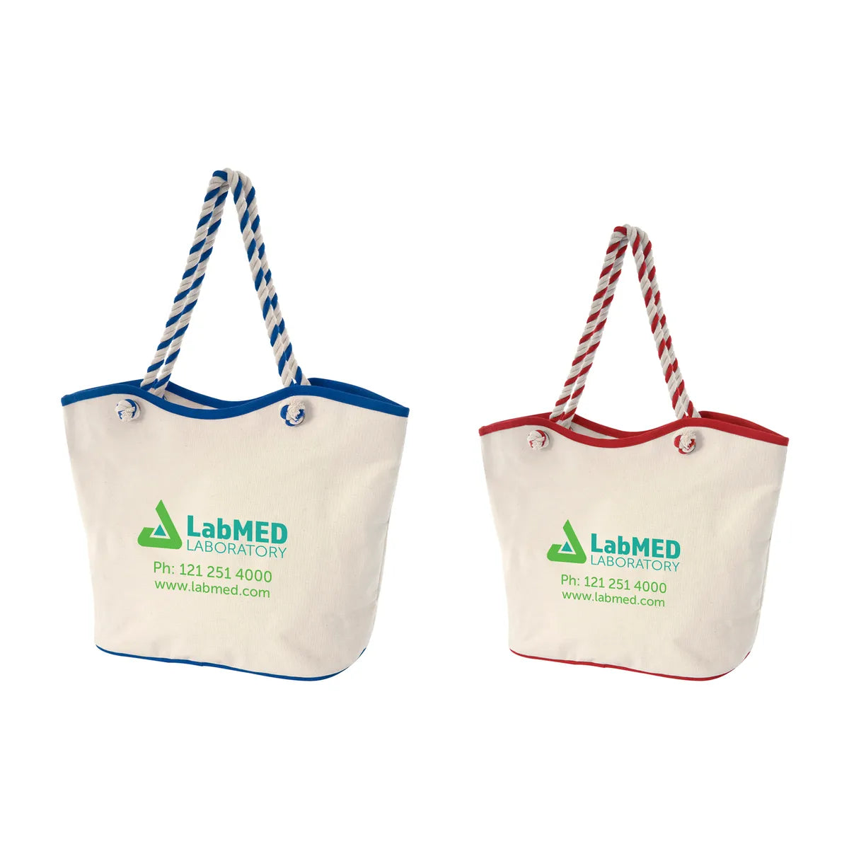 Full Color Maui Laminated 8 oz. Cotton Tote Bag