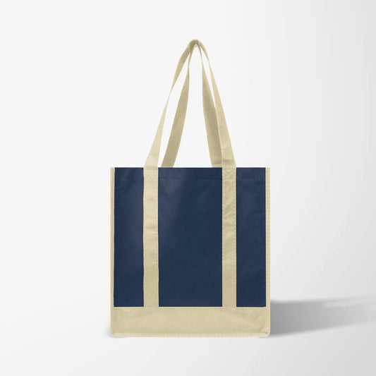 Two-Tone Shopper Tote