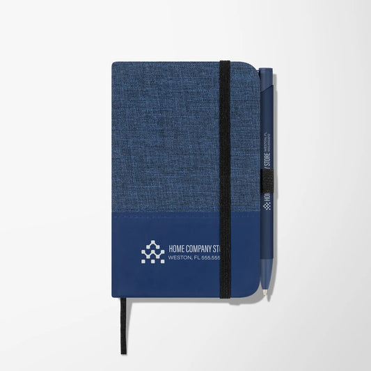 4"x 5.6" Monochrome Charon Notebook & Pen