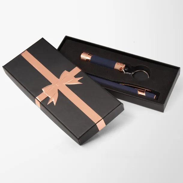 Ava Gift Set with Rose Gold Ribbon Gift Box