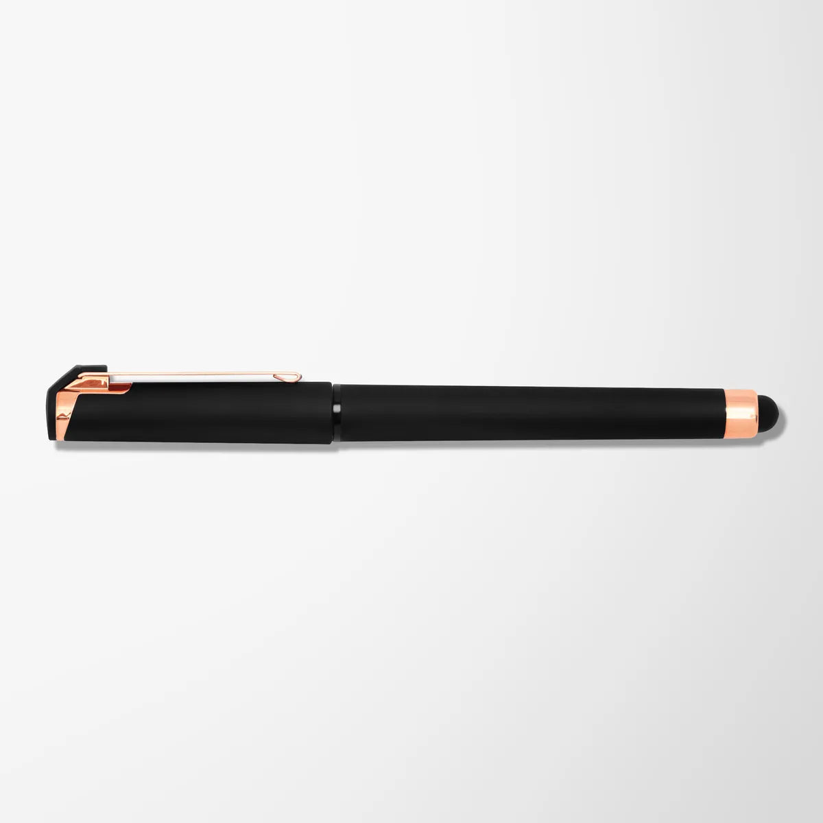 Full Color Hughes Gel Pen with Rose Gold Trim