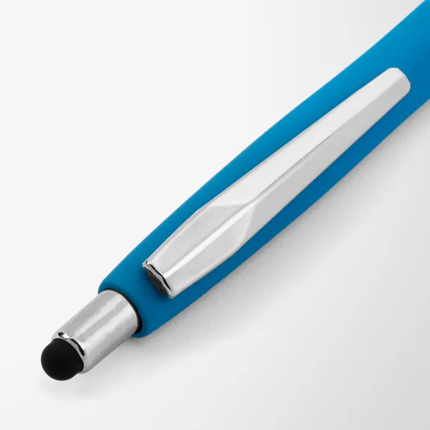 Britebrand™ Soft Touch Basilia Pen with Stylus Top