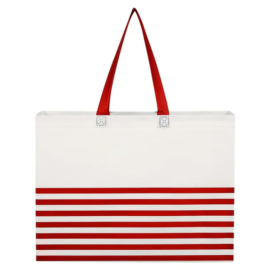 Horizontal Stripe Tote Bag