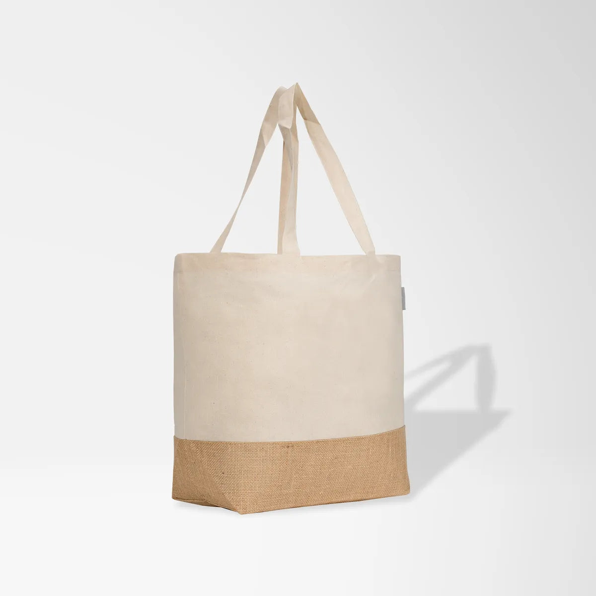 Fusion 5 oz. Recycled Cotton & Jute Tote Bag