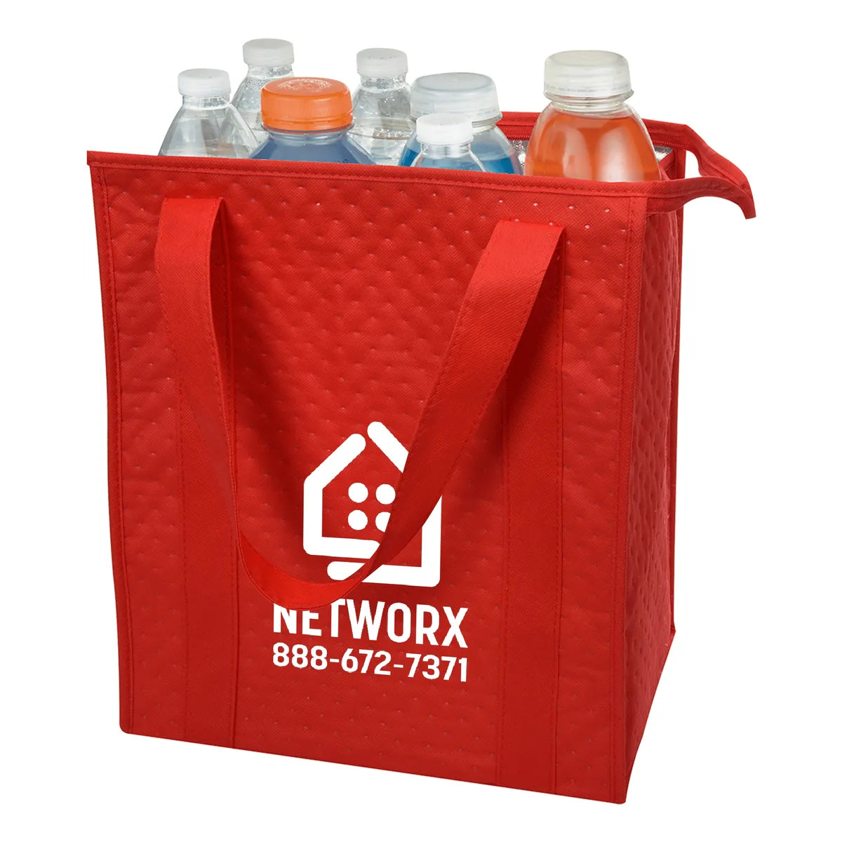 Dimples Non-Woven Cooler Tote Bag