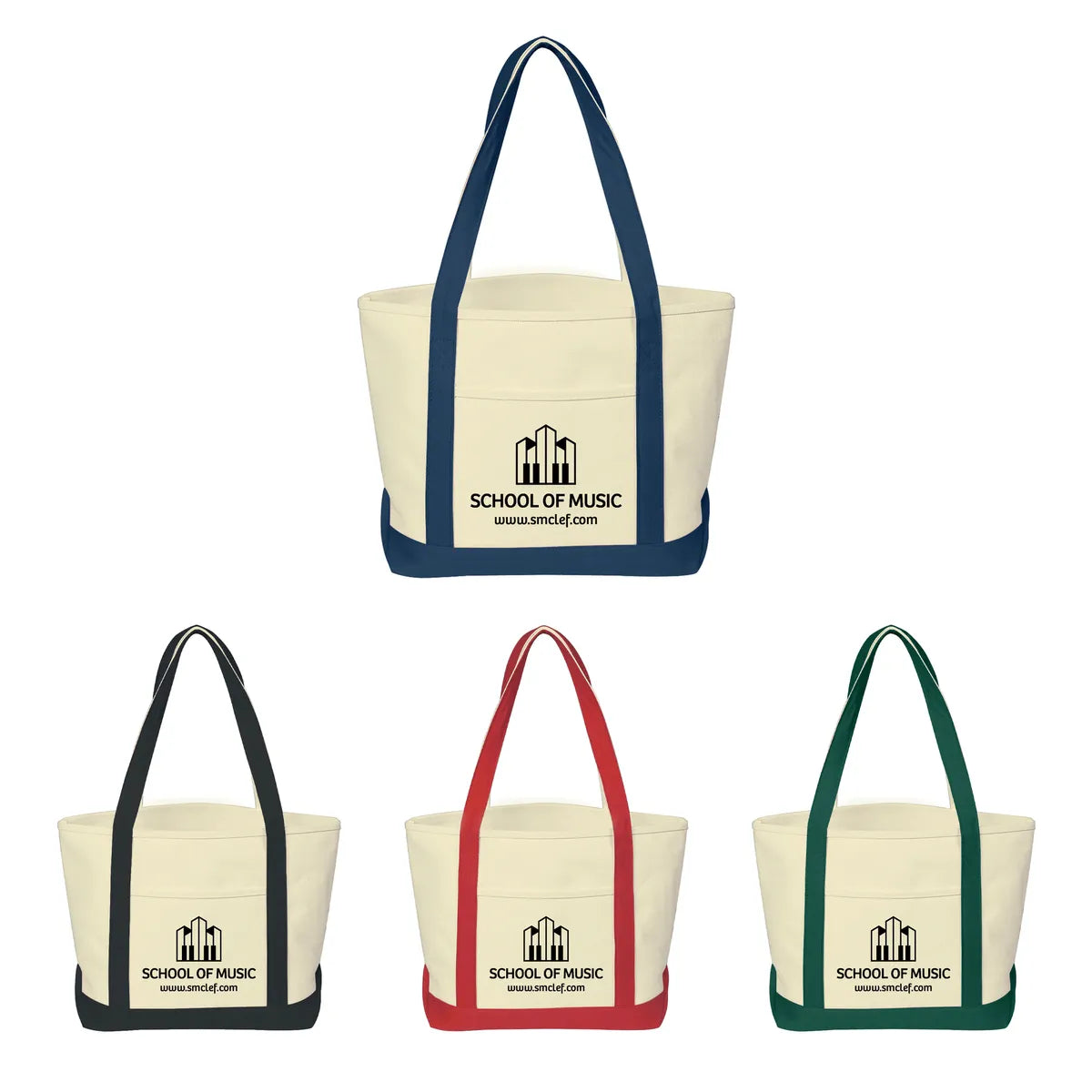 24 oz. Cotton Canvas Boat Tote