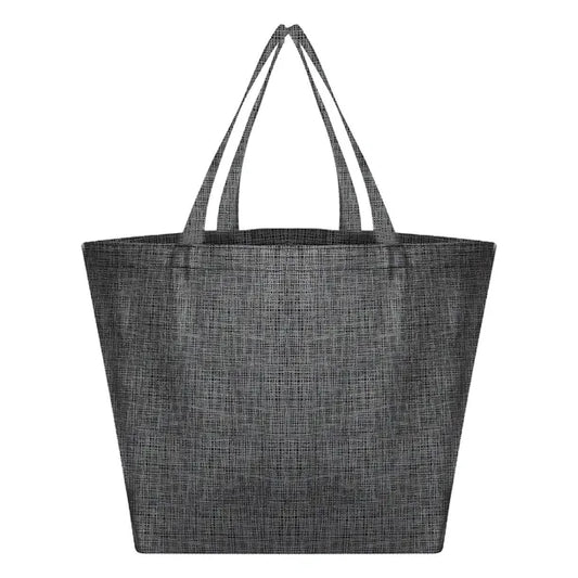 Large Crosshatch Non-Woven Tote Bag