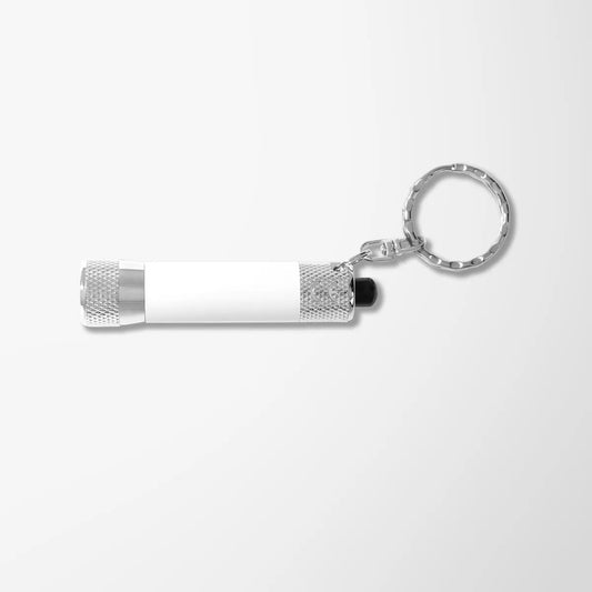 LED Flashlight Key Chain with Color Imprint