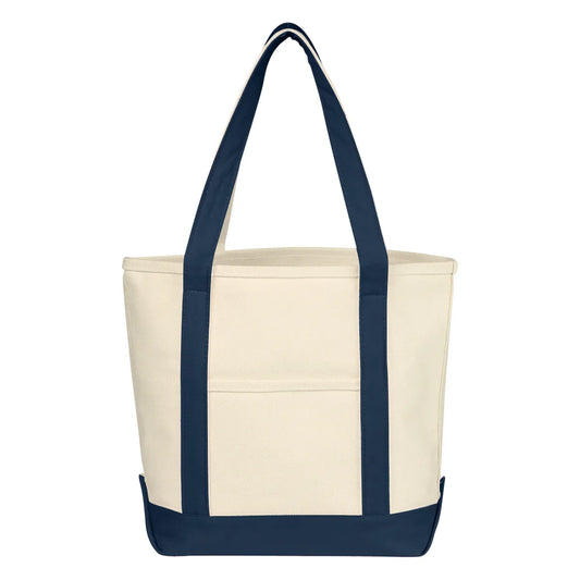 Small Heavy Cotton Canvas Boat Tote