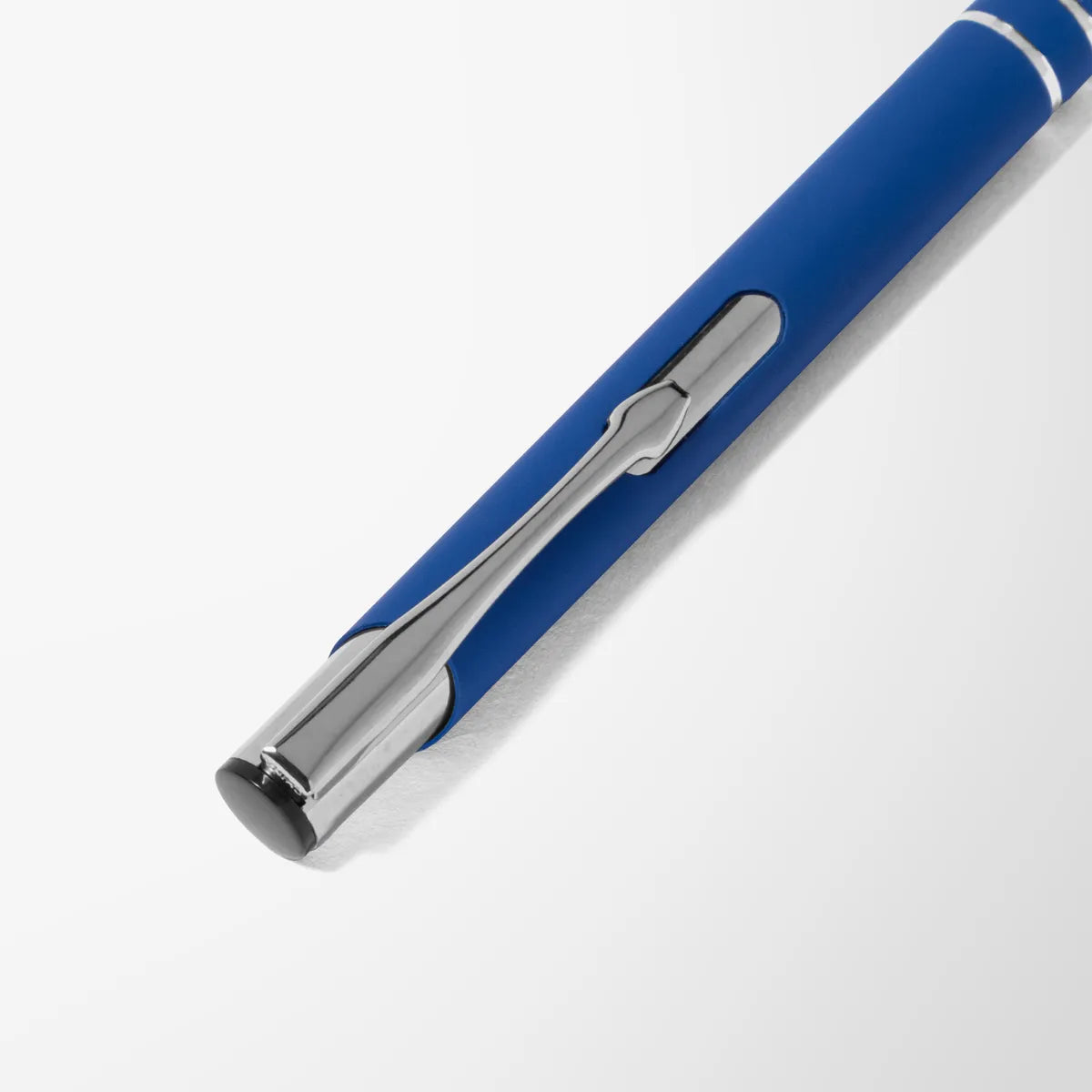 Engraved Bright Soft Touch Paragon Stylus Pen
