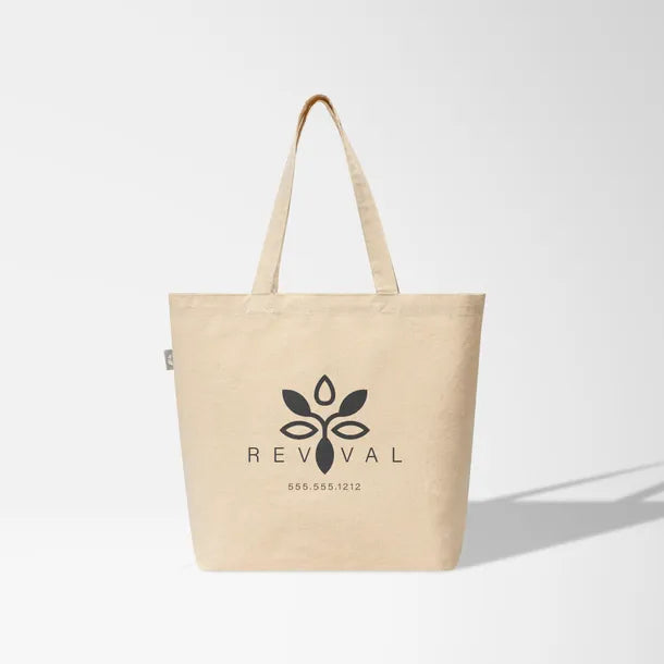 Budget 5 oz. Recycled Cotton Shopper Tote