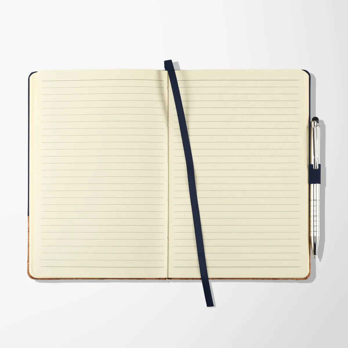 5.5" x 8.5" Lucca Cork Hard Bound JournalBook®
