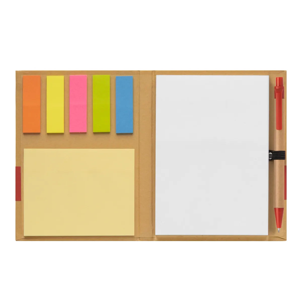 Full Color Stacy Notepad & Pen Set