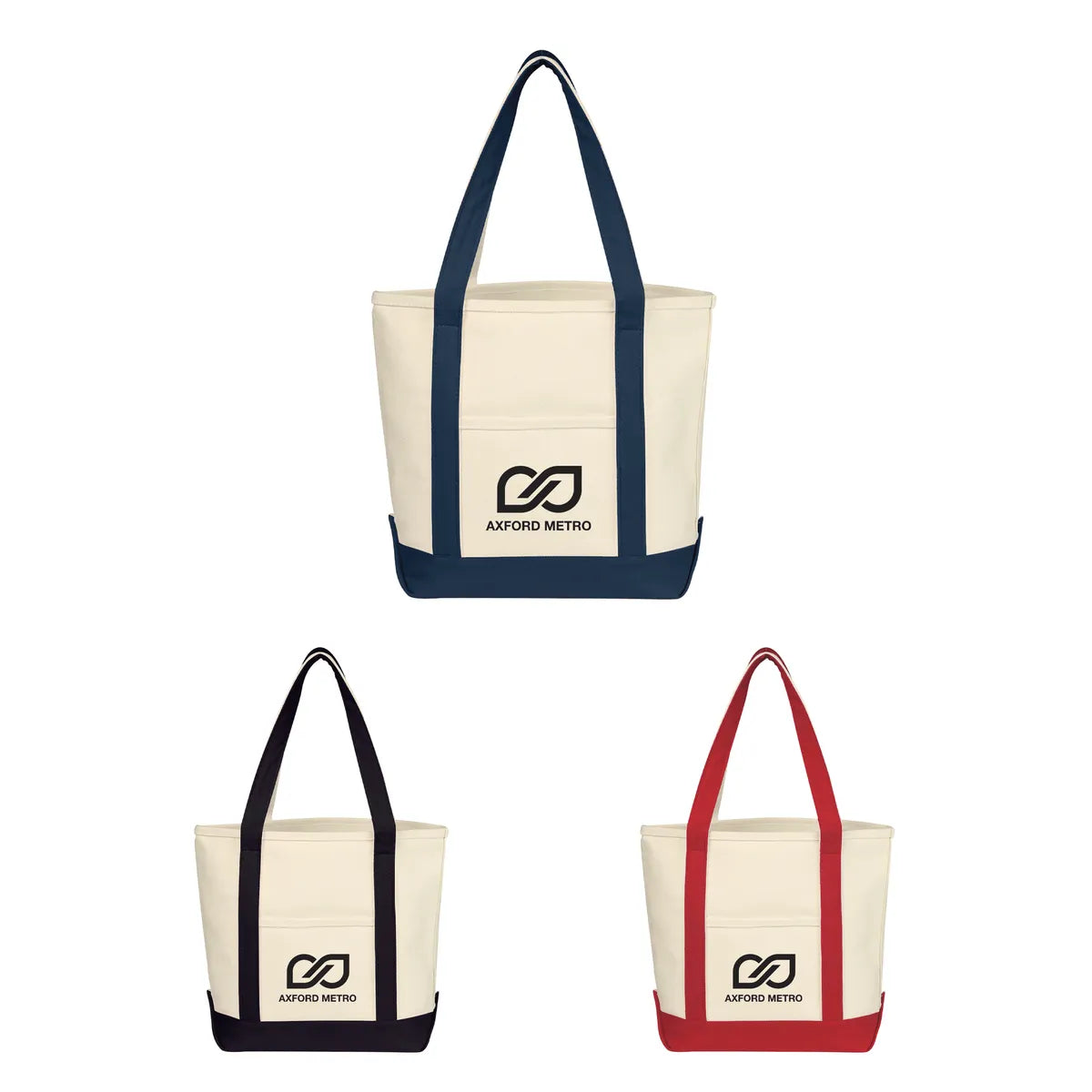 Small Heavy Cotton Canvas Boat Tote