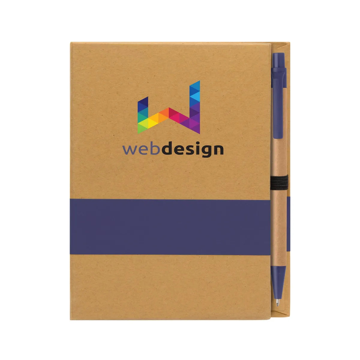 Full Color Stacy Notepad & Pen Set
