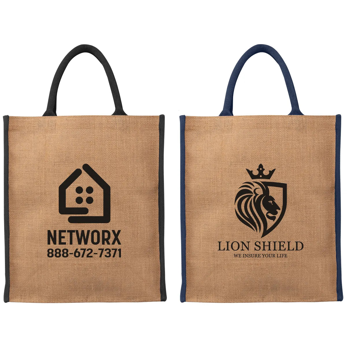 Sutton Jute Tote Bag