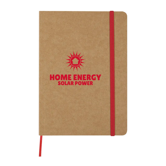5'' x 7'' Eco-Inspired Strap Notebook