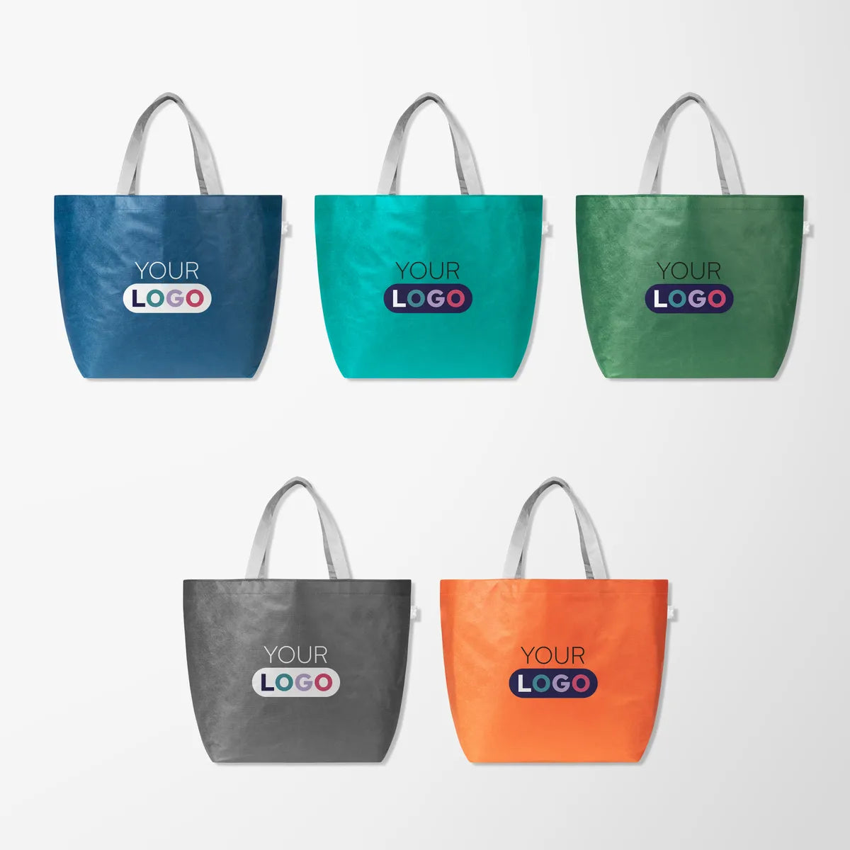 Full Color Budget Recycled Shopper Tote