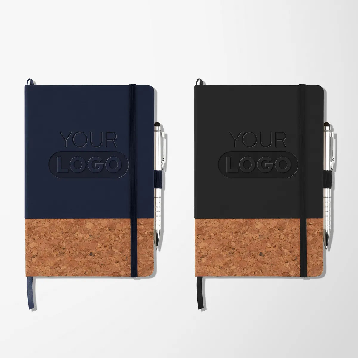 5.5" x 8.5" Lucca Cork Hard Bound JournalBook®