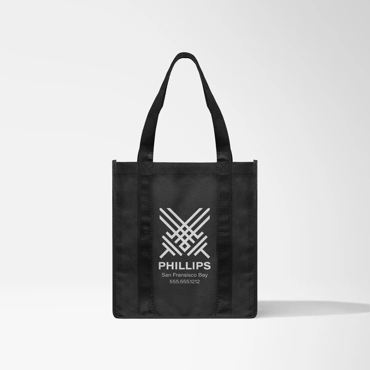 Medium Lila Shopping Tote