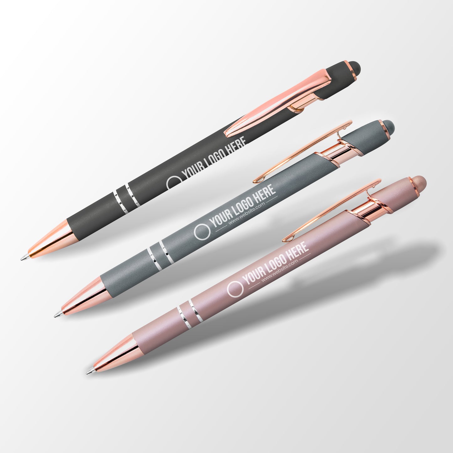 Melly Rose Gold Ballpoint Pen