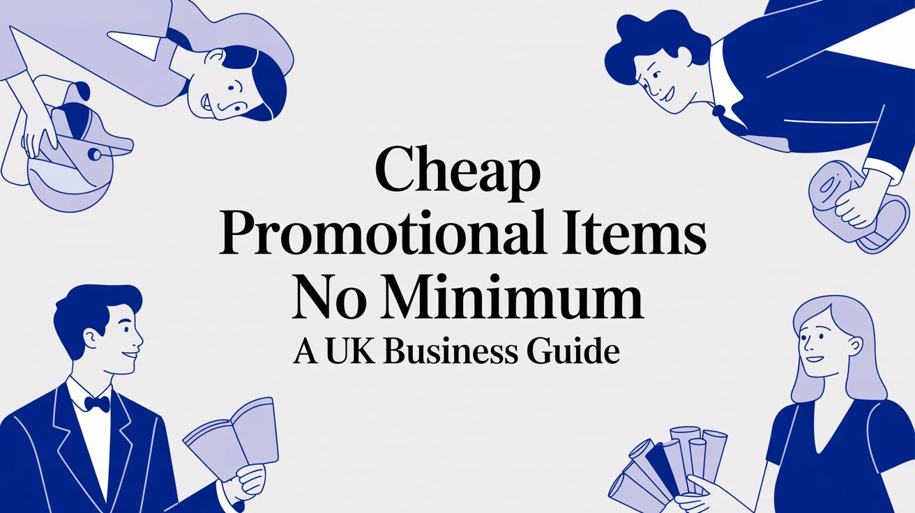 Stop Wasting Money on Bulk Orders: A UK Guide to Cheap Promotional Items with No Minimum