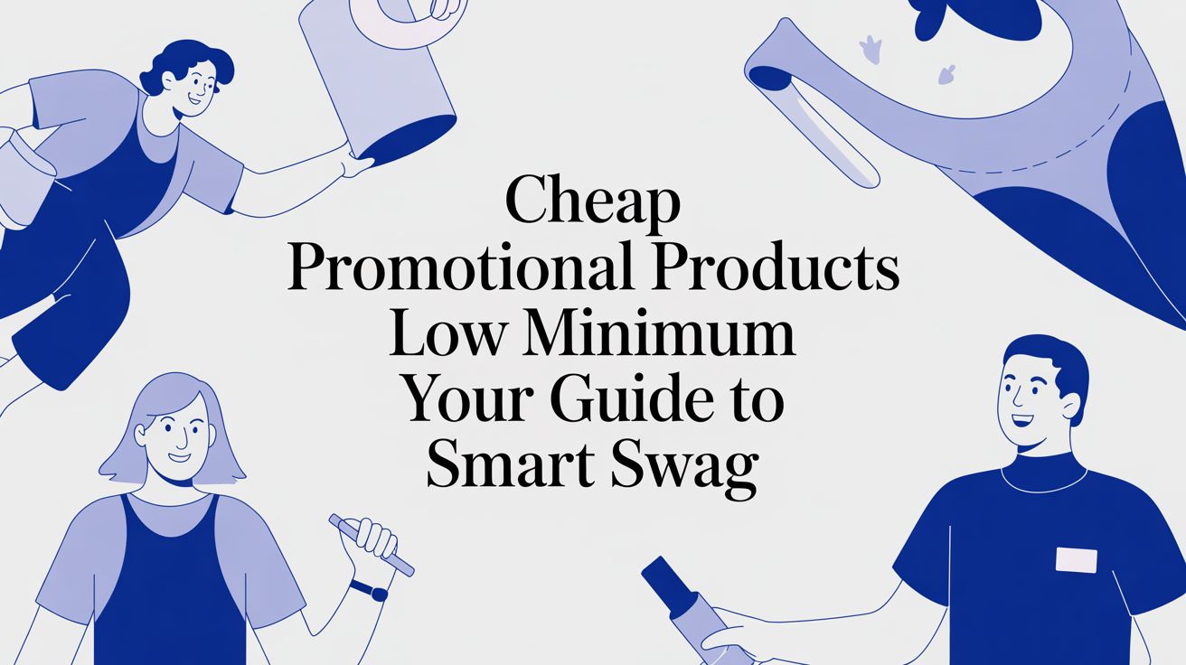 Unlock Big Brand Impact on a Small Budget: Your Guide to Cheap Promotional Products with Low Minimums