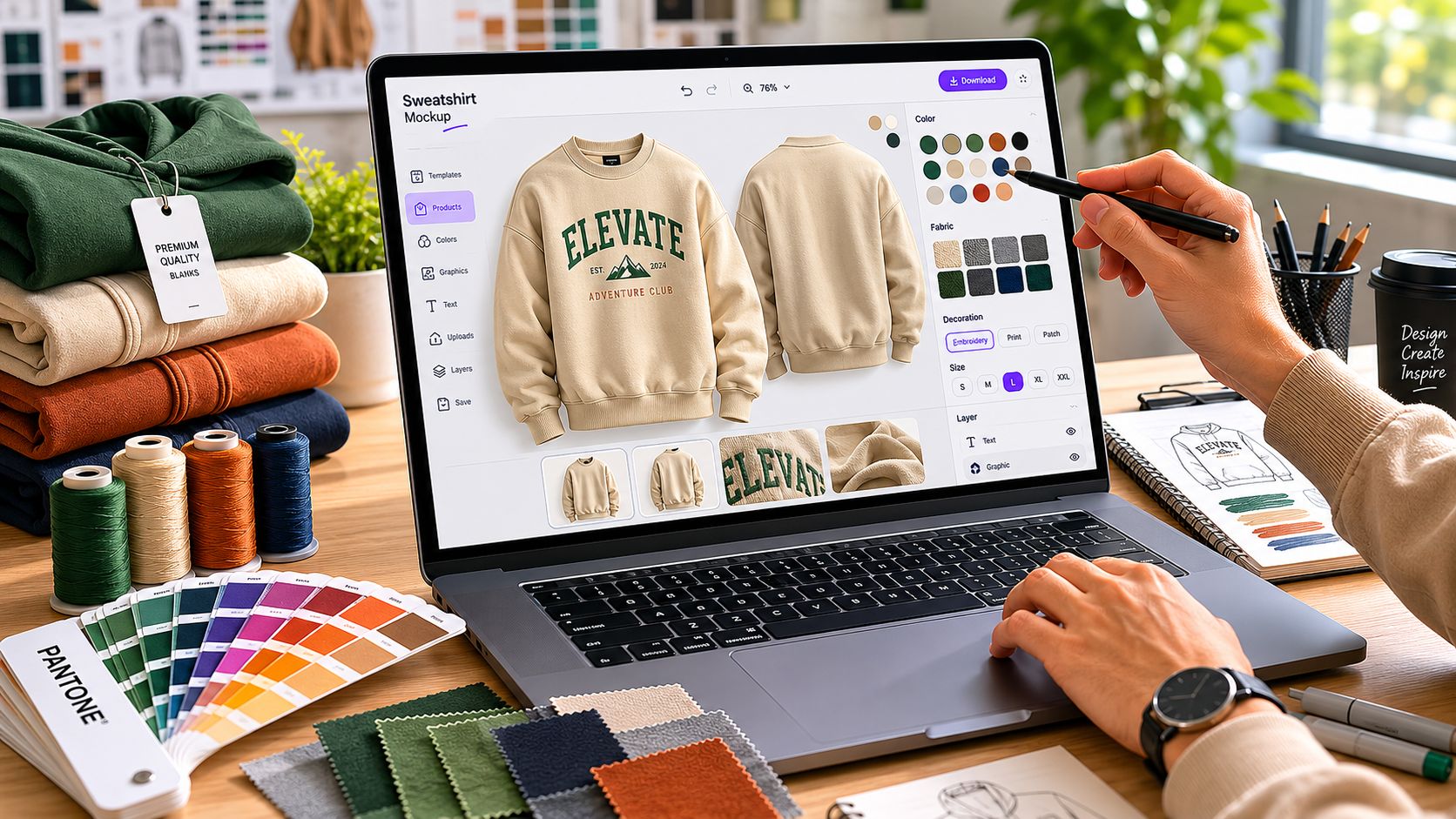 Personalizza felpe online: guida B2B completa 2026