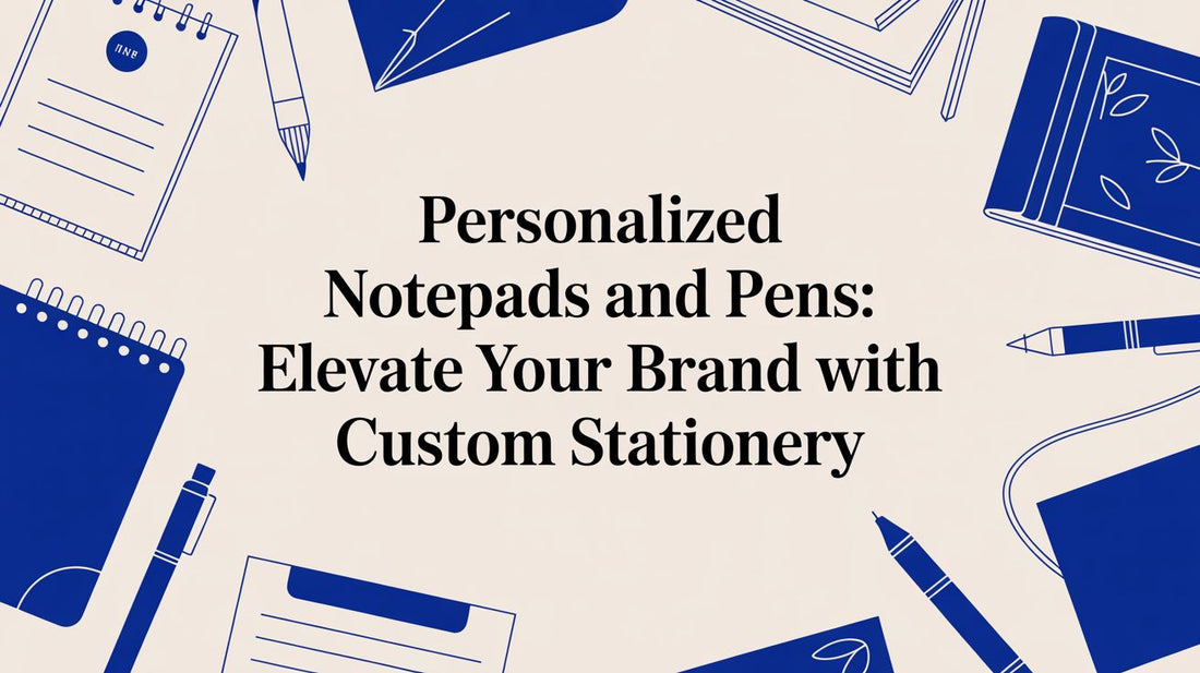 From Giveaway to Growth Engine: A Guide to Personalized Notepads and Pens
