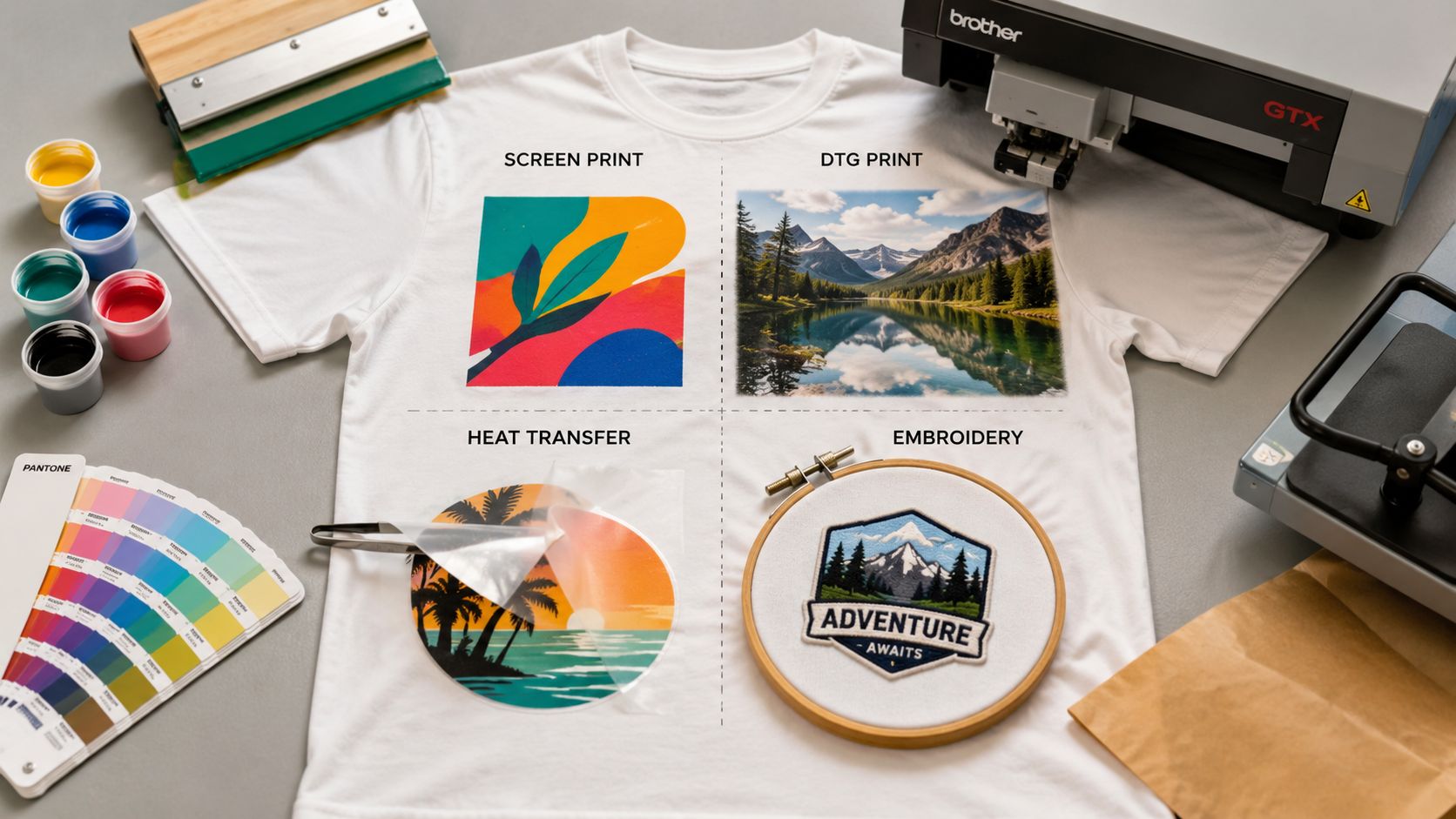 T shirt printing