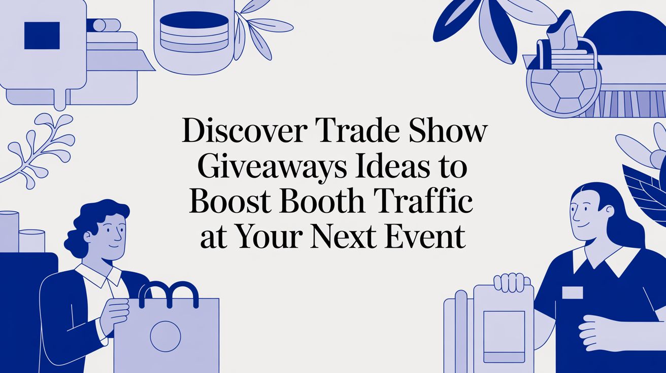 Trade Show Giveaways: 37+ Ideas That Won't Get Thrown Away