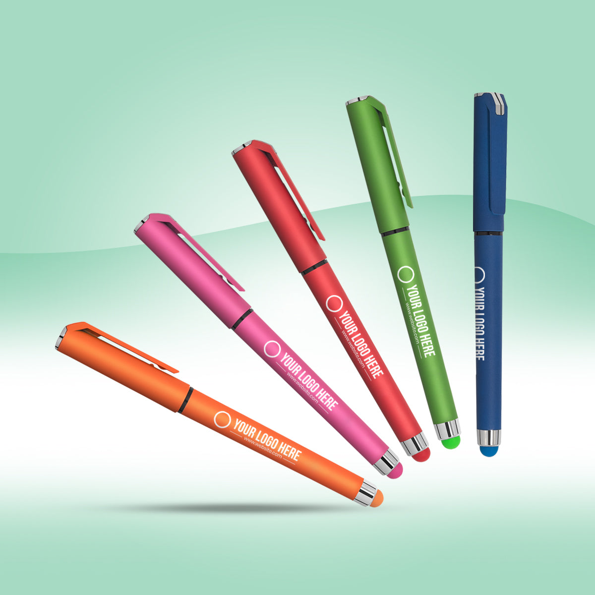 custom logo gel pens