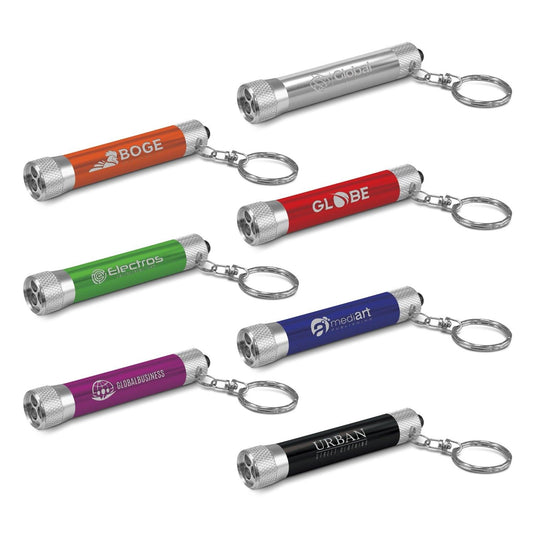 The Farni Branded Torch Key Ring (FPM) - Persopens Promotional Products LTD