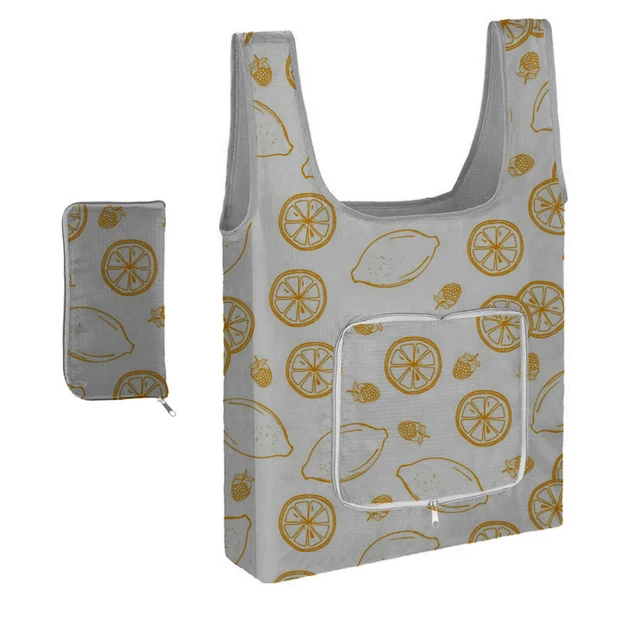 tote bag with zipper and white background