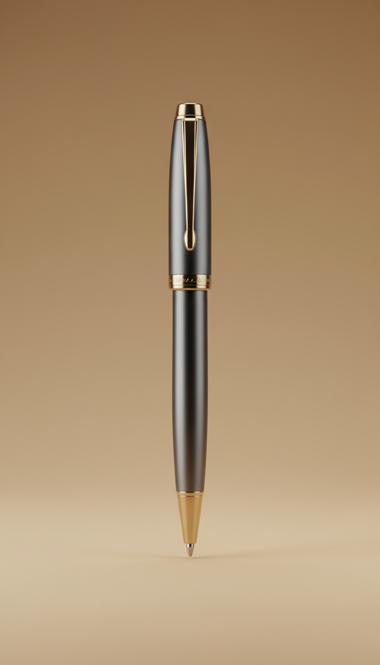 Metal Ballpoint Pen with Engraved Logo