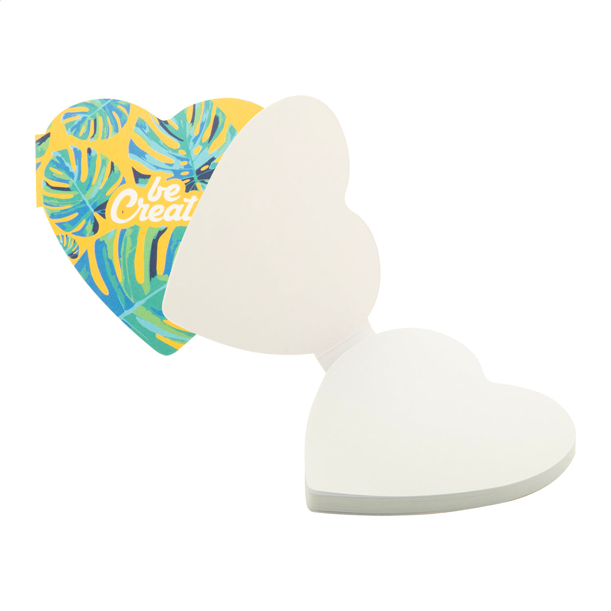 CreaStick Heart Blocco appunti con fogli adesivi