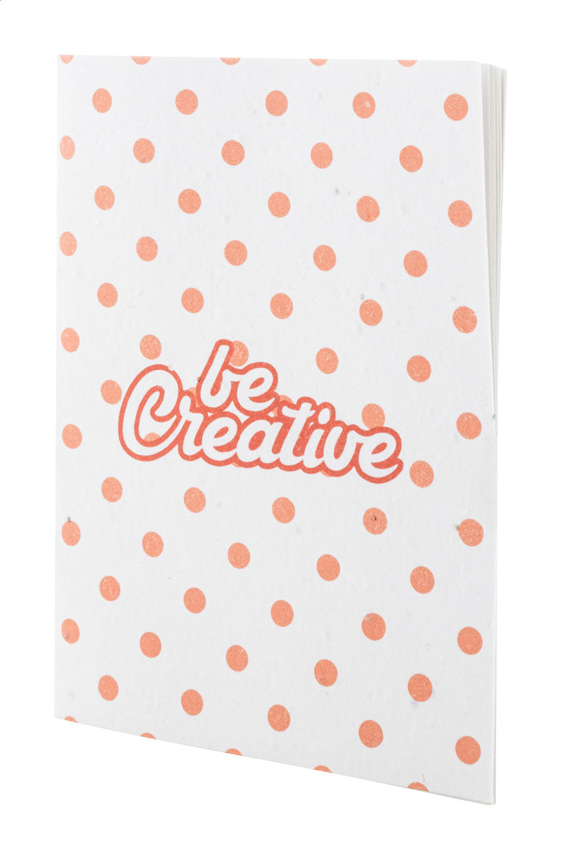 CreaNote A6 Seed Quaderno di carta con semi