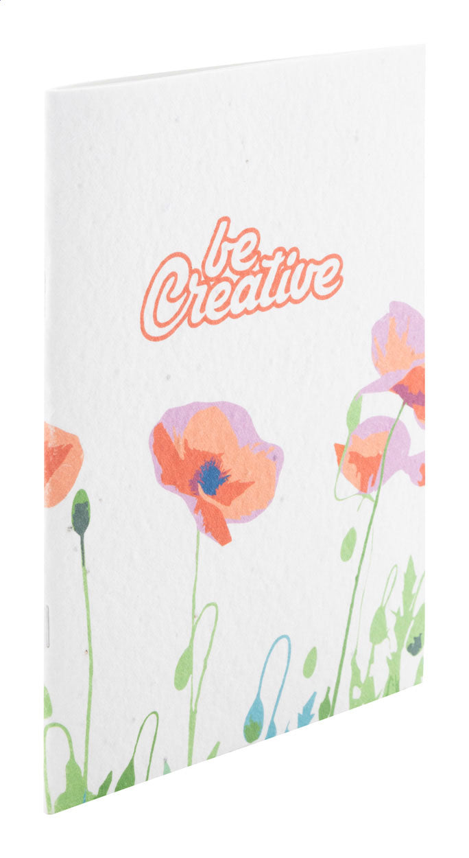CreaNote Plus A5 Seed Quaderno di carta con semi
