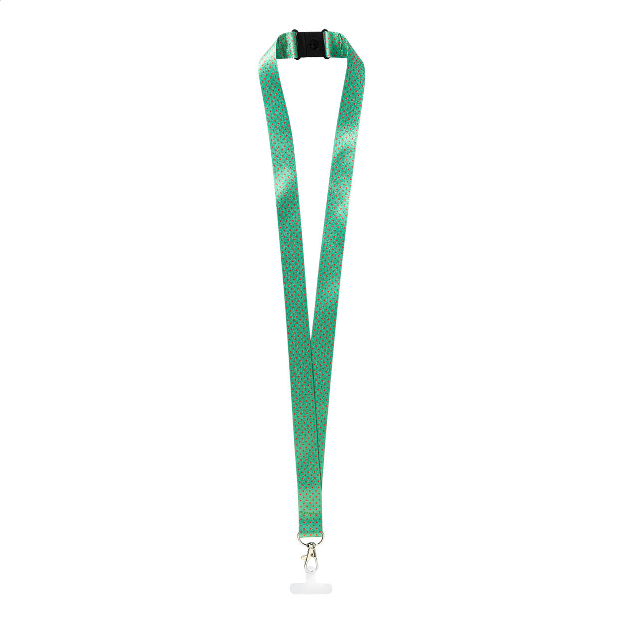 Subyard Mobile Slim Safe Lanyard in RPET con porta cellulare