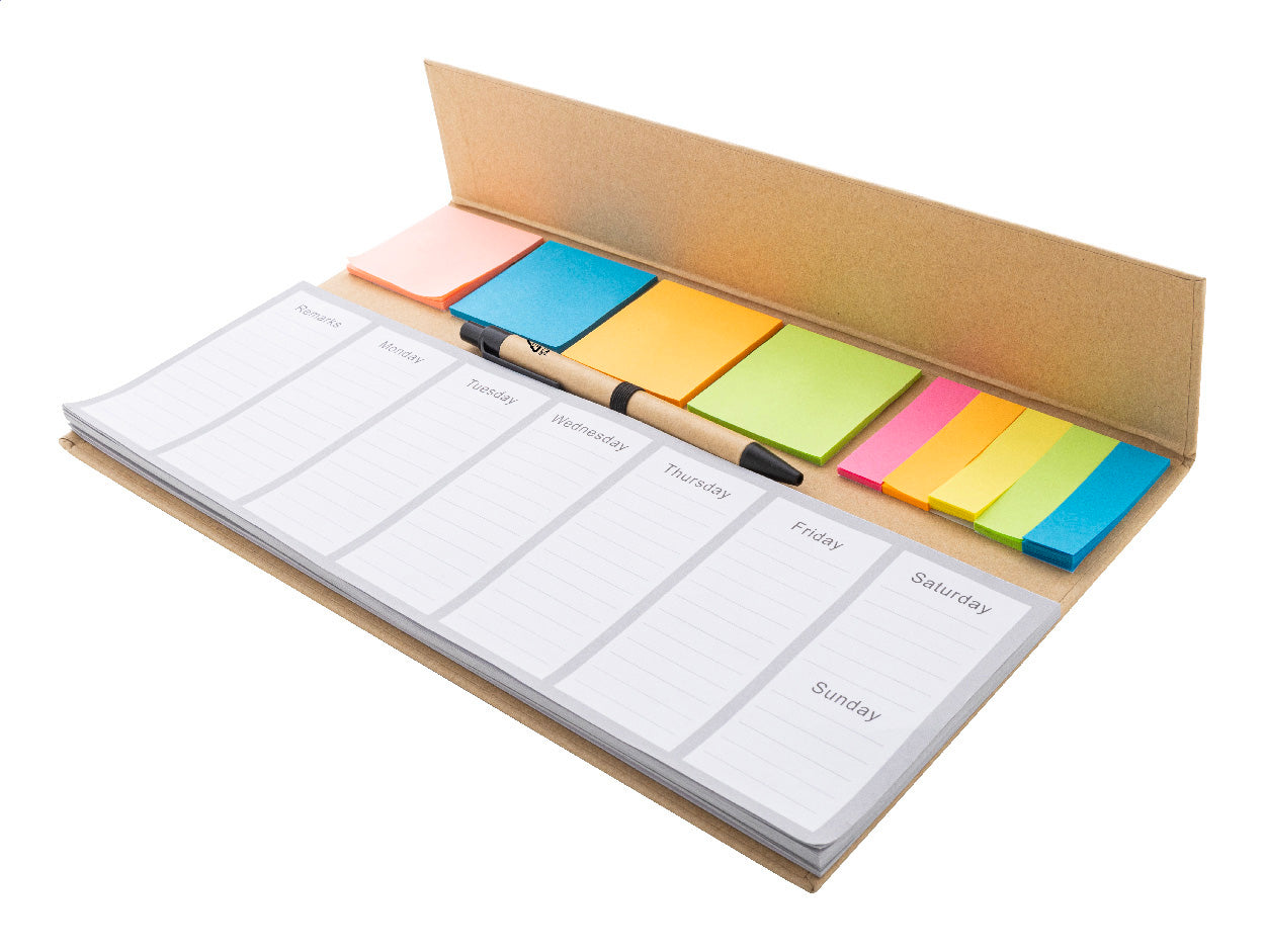 Weeknot Planner settimanale da scrivania