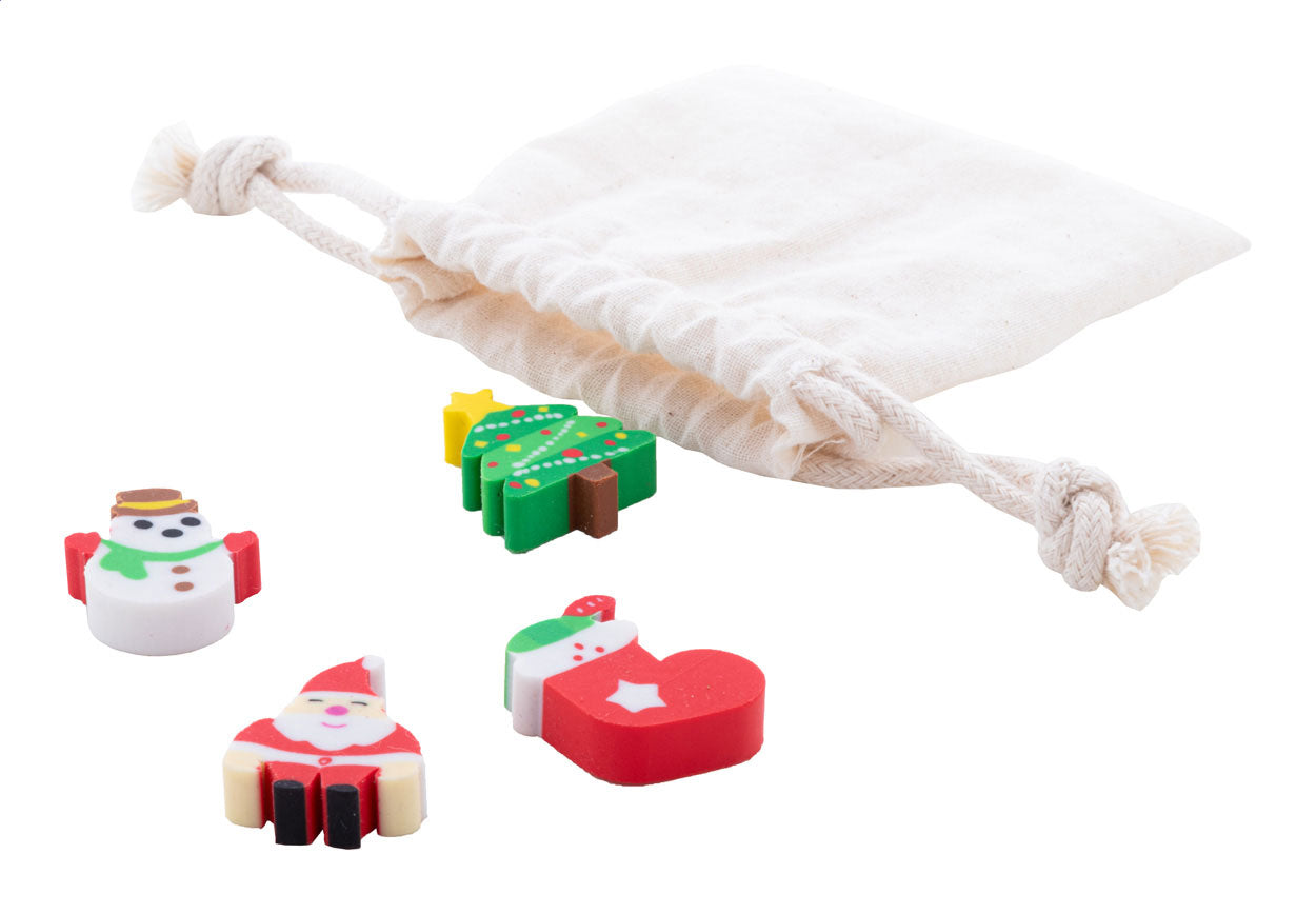 Sommaroy Set gomme da cancellare a tema natalizio