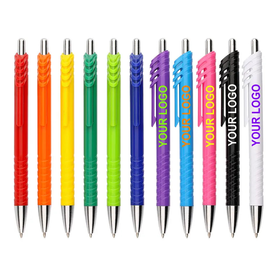 Penna colorata in plastica