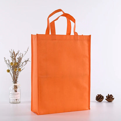 Custom Printed Logo Reusable Fabric Grocery Shopping Tote Bags