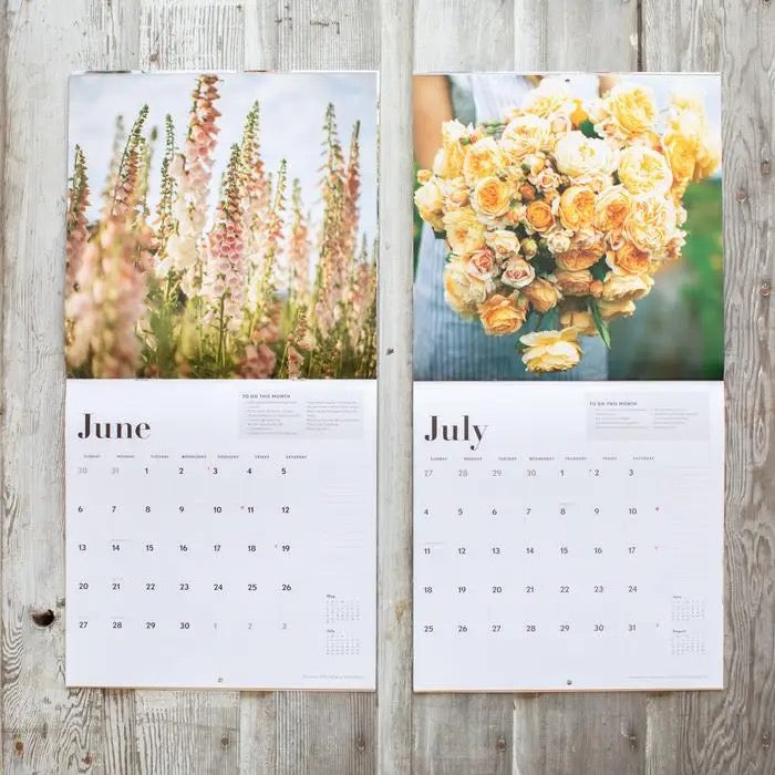 Two wall calendars